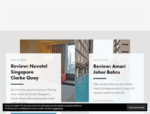 Tablet Screenshot of lonelytravelog.com